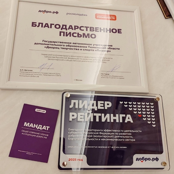 Тюменский добровольческий центр - в тройке лидеров в России Тюменский добровольческий центр - в тройке лидеров в России